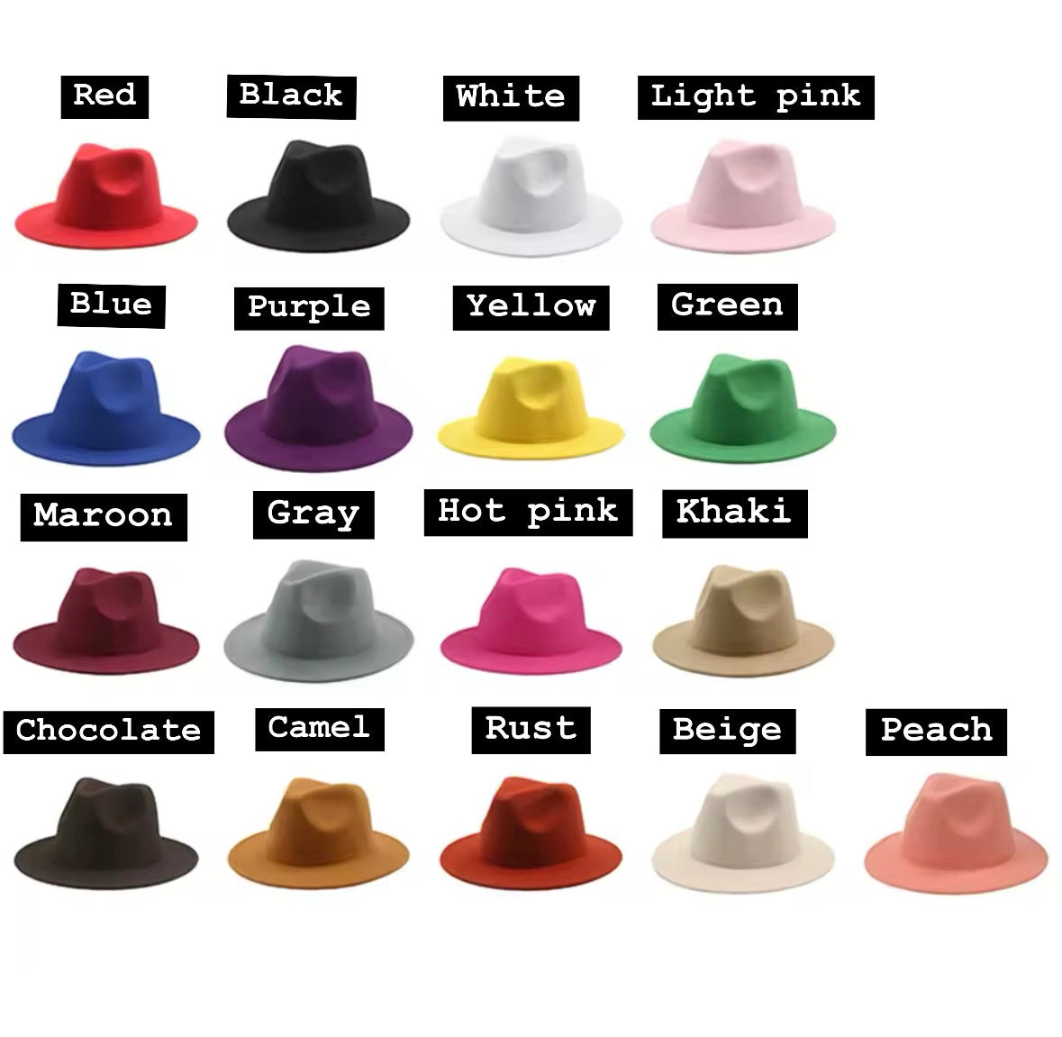 Fedora Toddler & Big Kid Hat