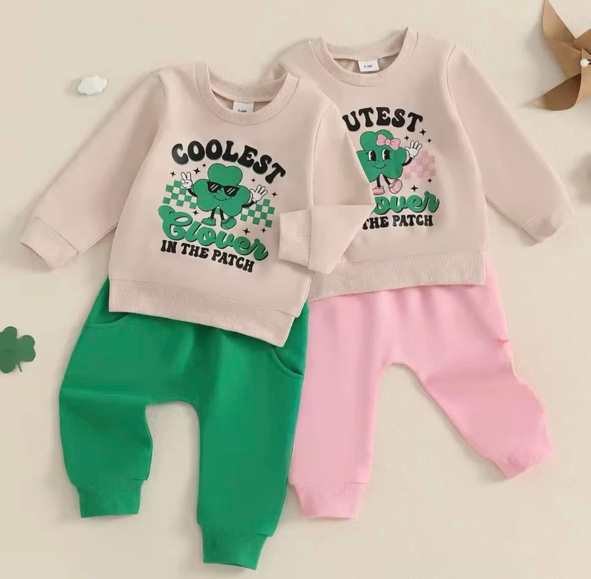 Cutest & Coolest Clover In The Patch Matching Sets