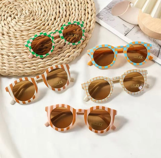 Noah Ray Checkered, Plaid + Striped Sunglasses
