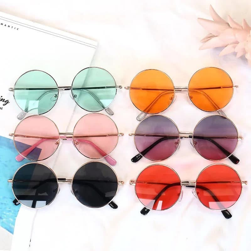 Round Shape Unisex Toddler Sunglasses