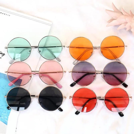 Round Shape Unisex Toddler Sunglasses