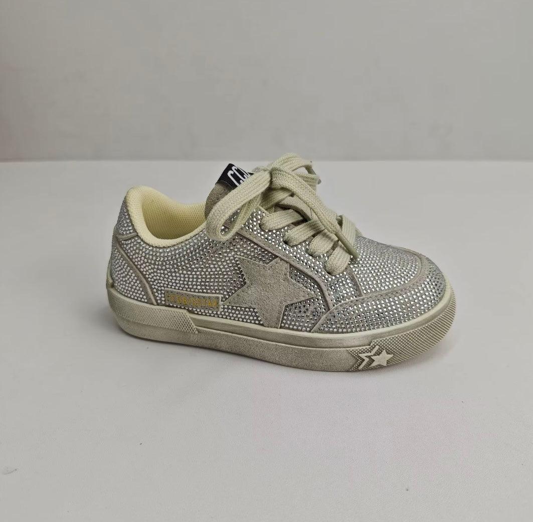 NEW!! Bedazzled High Quality Star Sneakers
