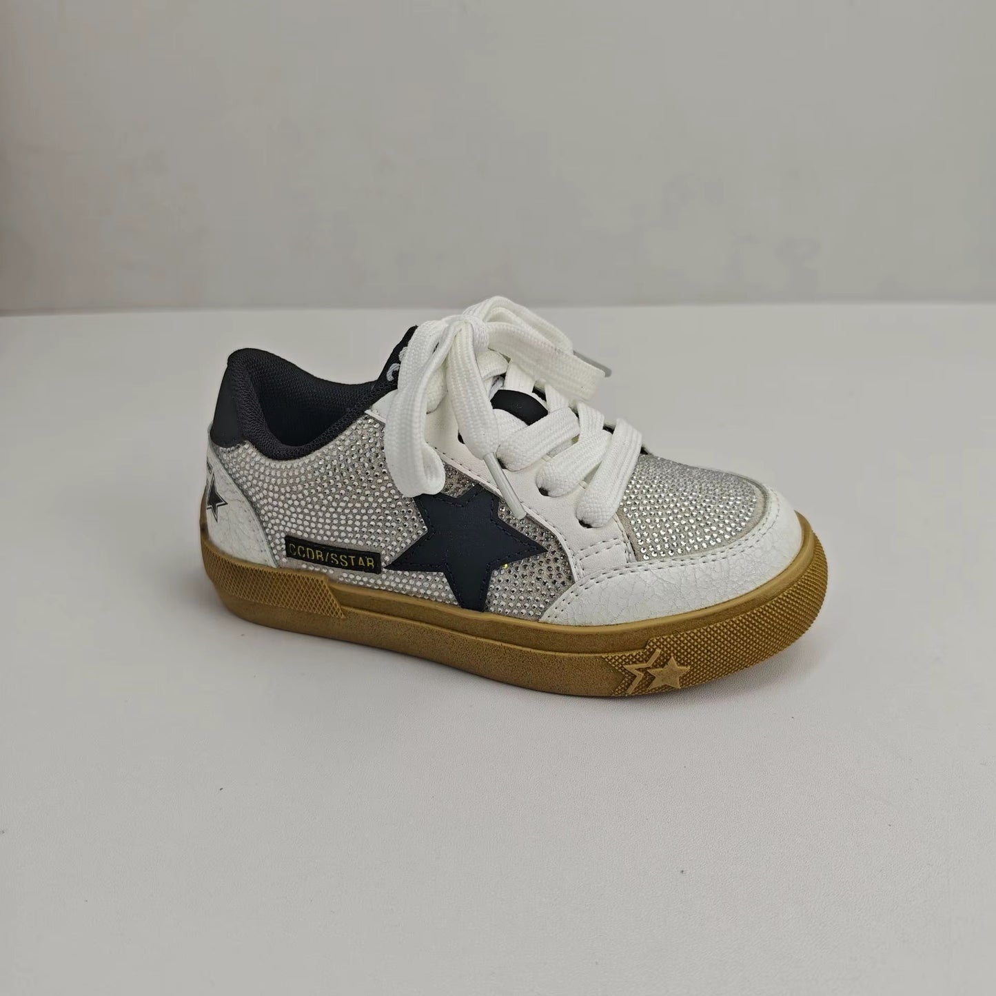 NEW!! Bedazzled High Quality Star Sneakers
