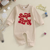 Merry Mini + Santa Baby Chenille Romper