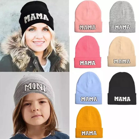 Mama and Mini Chenille Beanies