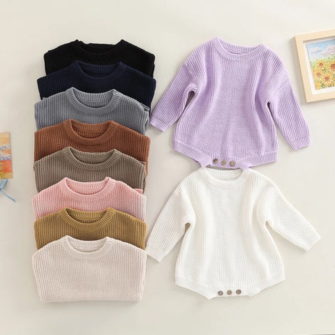 Infant Knit Onesie Sweaters