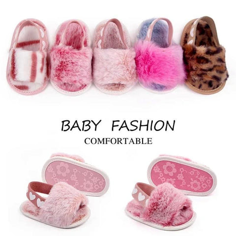 Heart Strap Infant Slippers